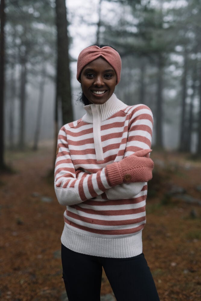 Tufte Robin 1/2 zip ullgenser dame