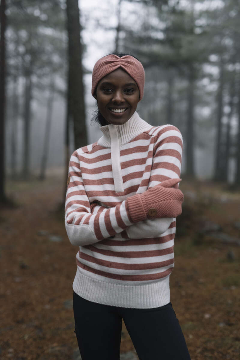 Tufte Robin 1/2 zip ullgenser dame