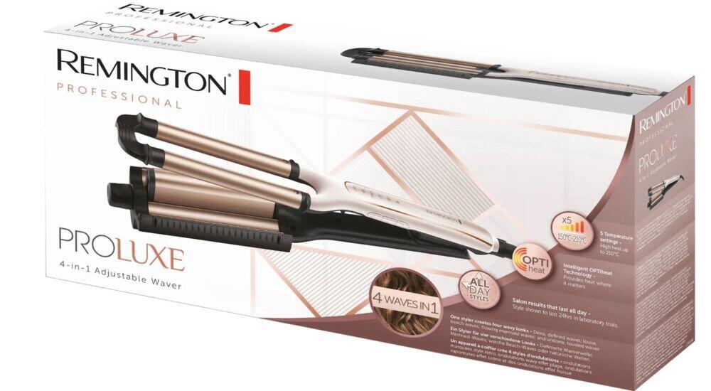 Remington® CI91AW PROLuxe 4-i-1 bølgetang