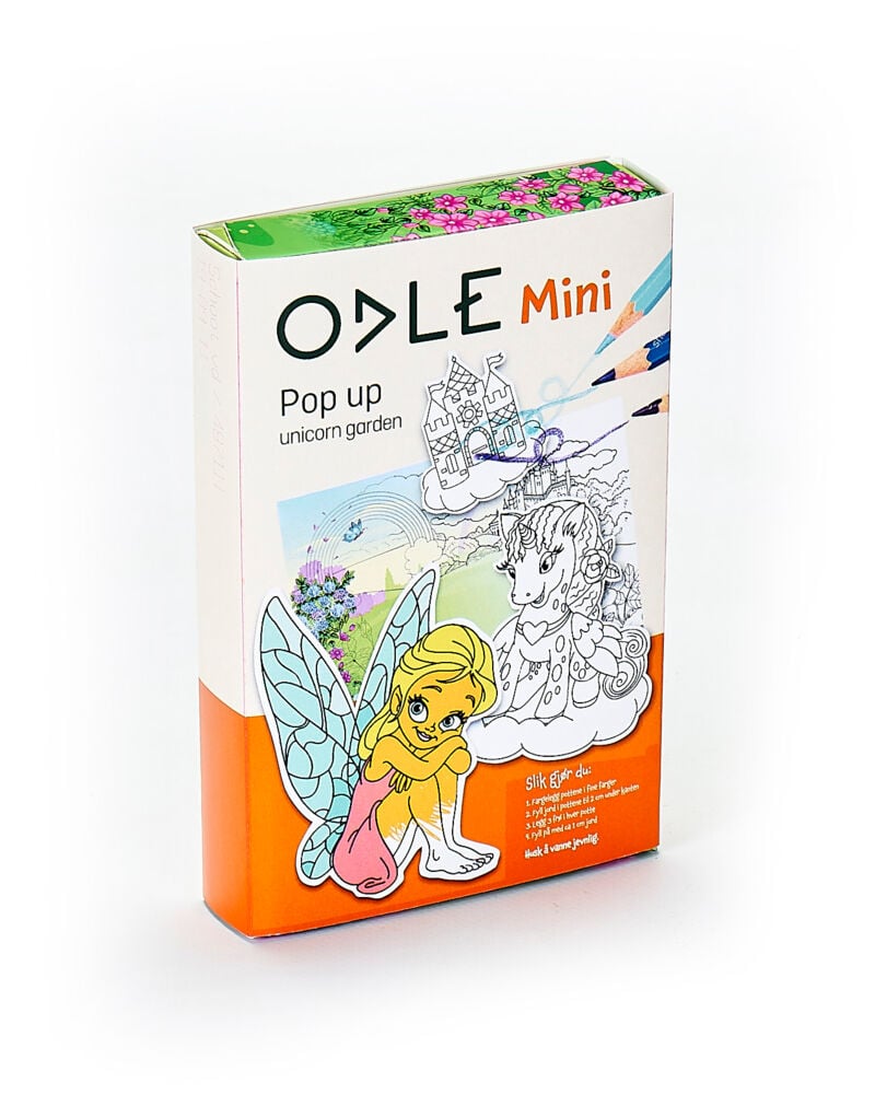 Odle enhjørningpotte med karsefrø