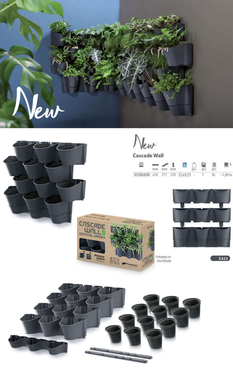 Respana vegghengt potte