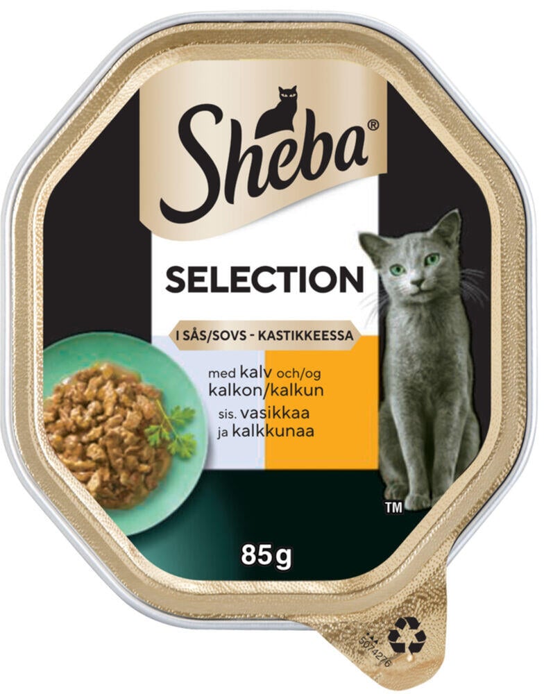 Sheba® Selection Kalv/Kalkun 85g