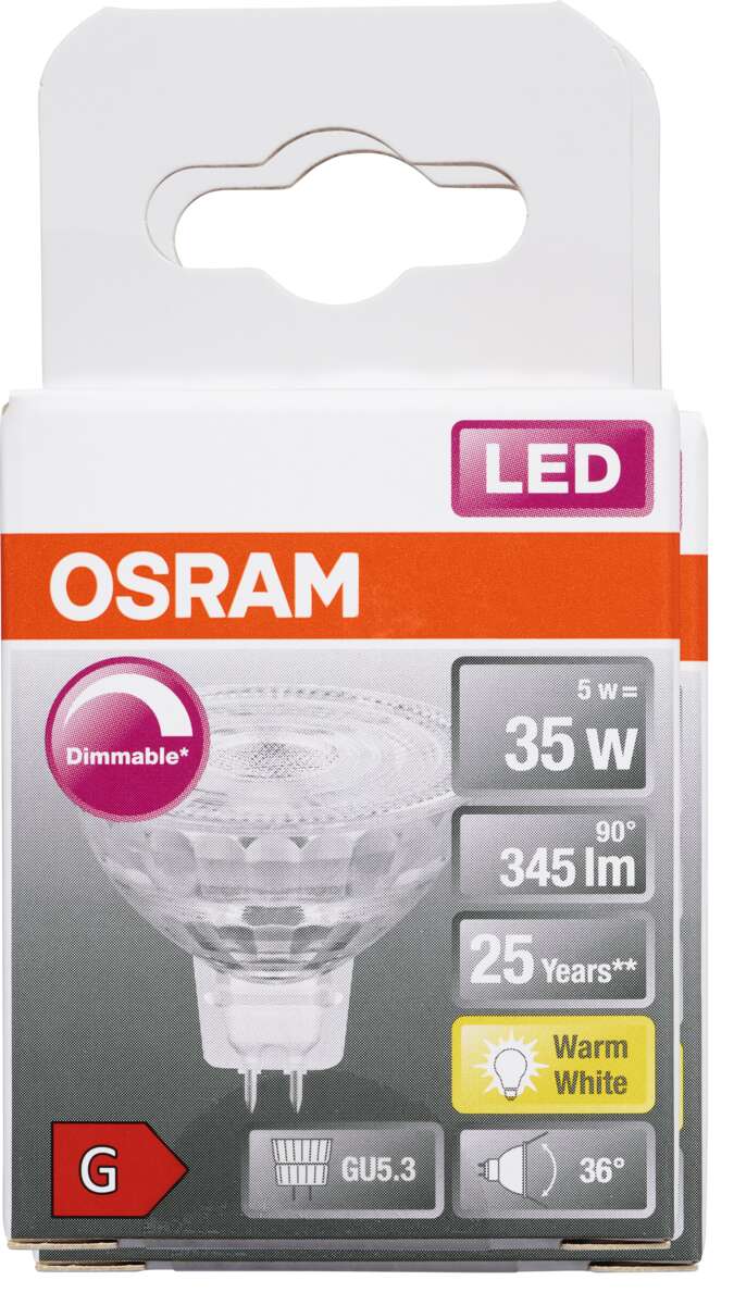 OSRAM LEDSPOT MR16 35 5WGU5,3D