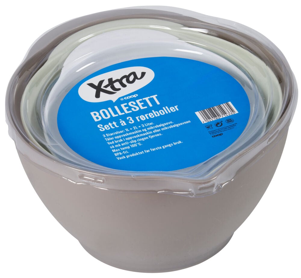 Xtra Bollesett 3pk