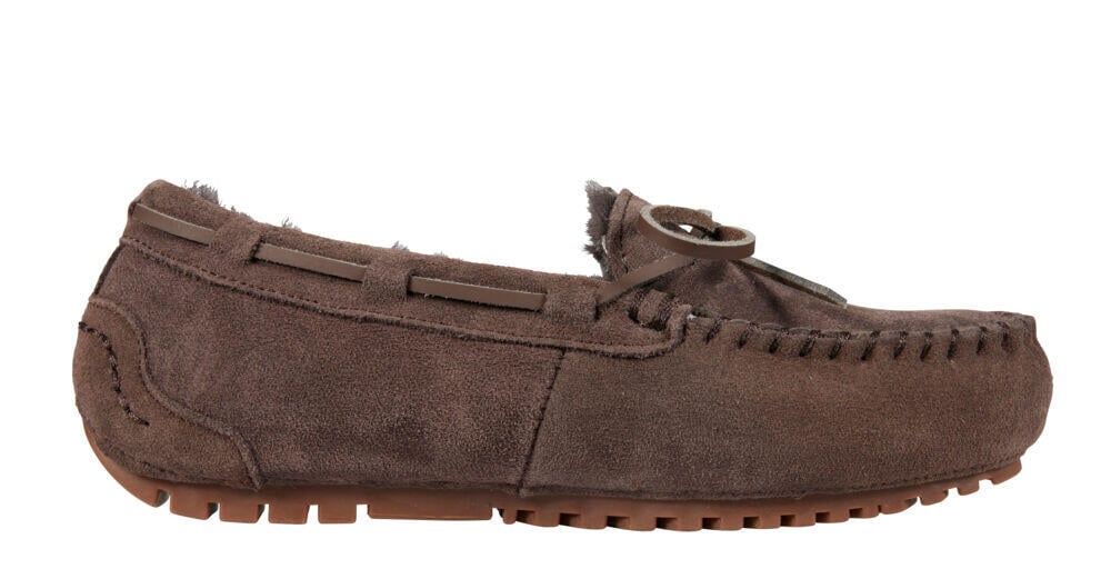 Northpeak skinntøfler dame