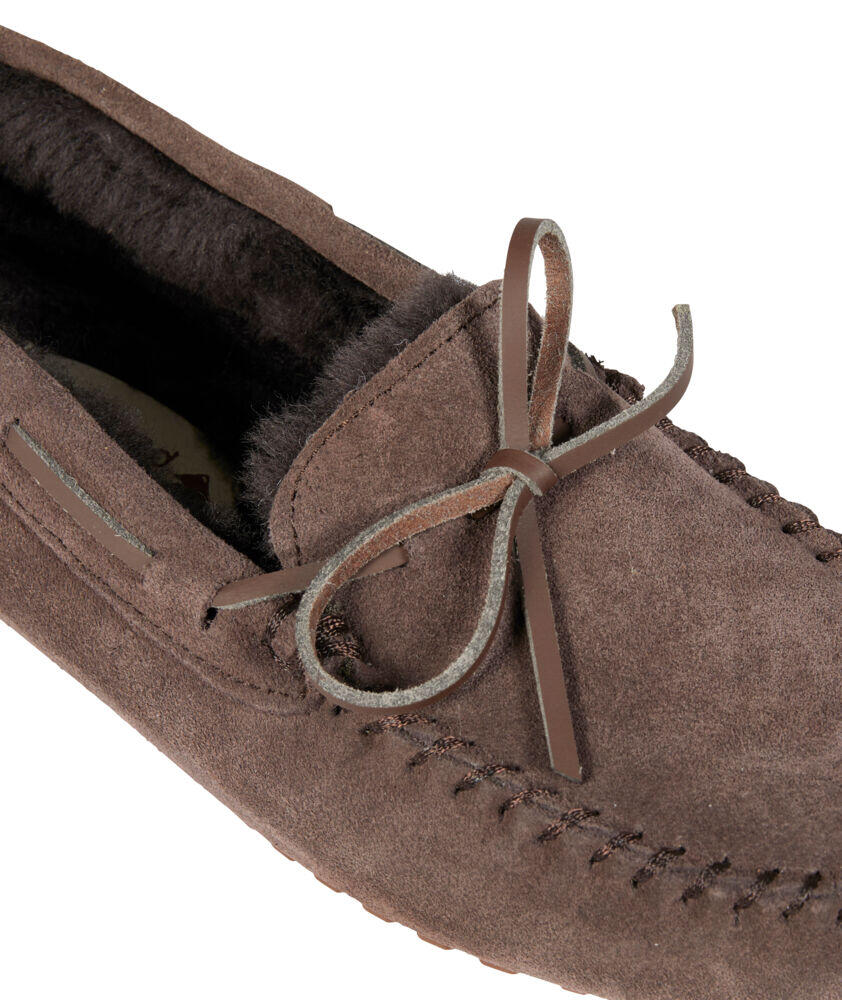 Northpeak skinntøfler dame