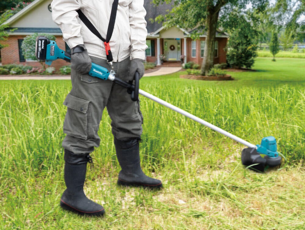 Makita DUR194ZX2 gresstrimmer u/batteri og lader
