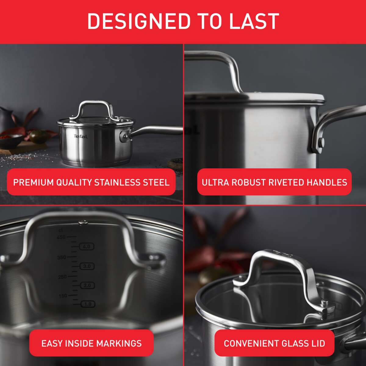 Tefal Virtuoso kasserolle