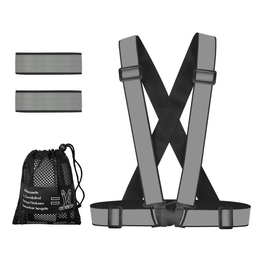 Reflekssele m/ armbånd unisex