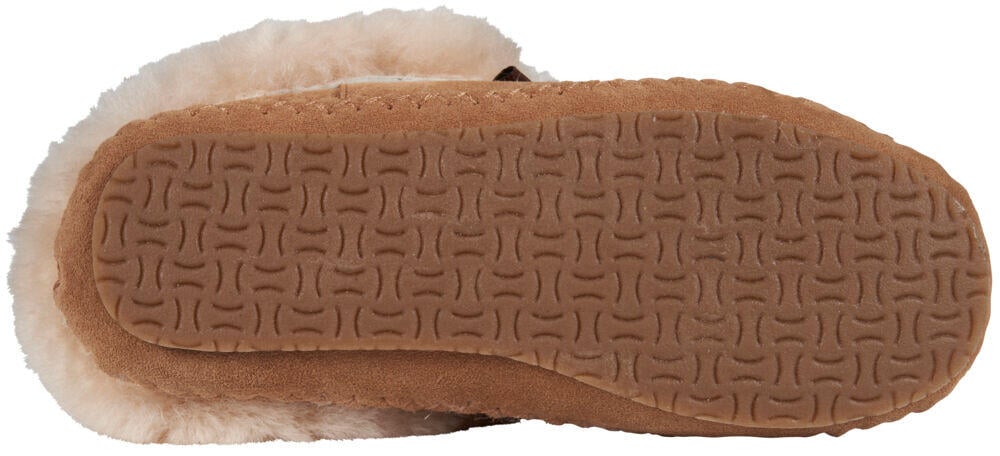 Hudson skinntøfler dame