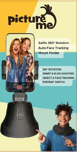 PictureMe® telefonholder med ansiktssporing