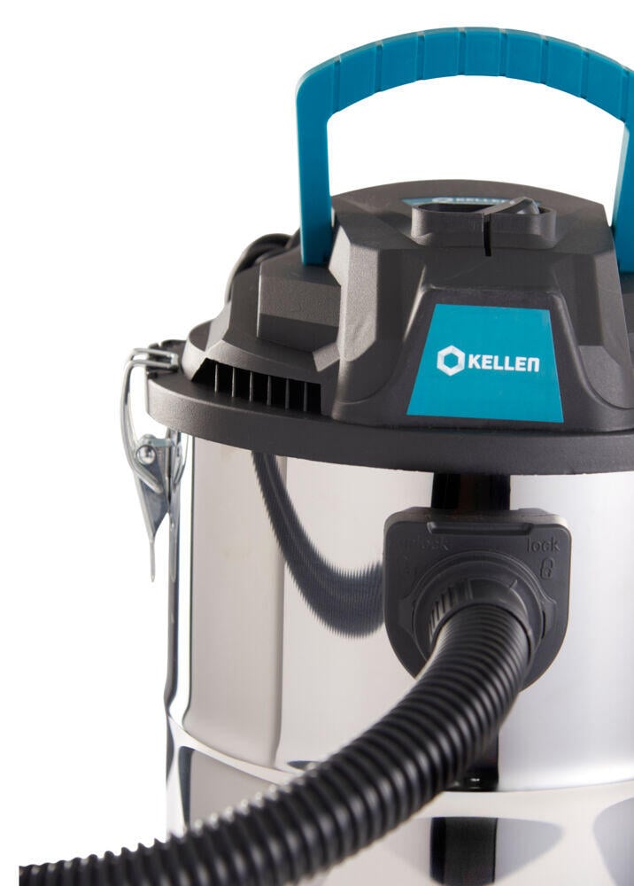Kellen støvsuger våt/tørr, 25 liter