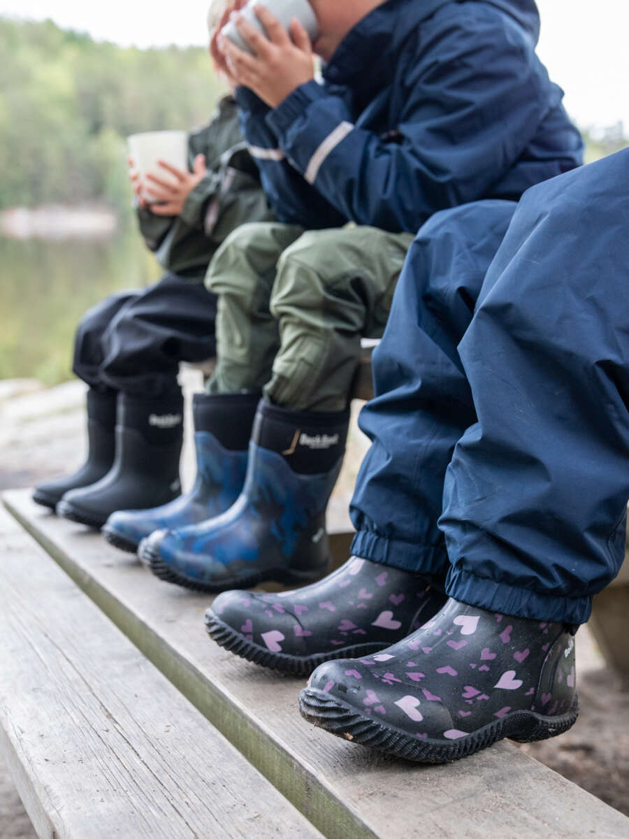 Dock Boot Print allværsstøvler barn