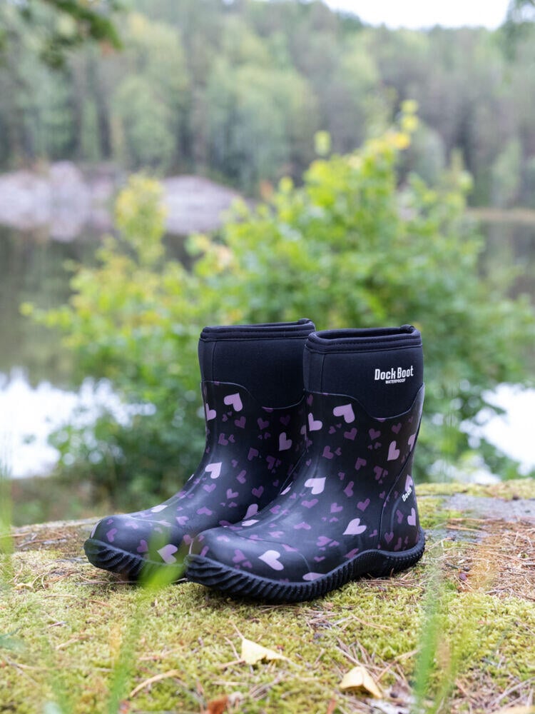 Dock Boot Print allværsstøvler barn