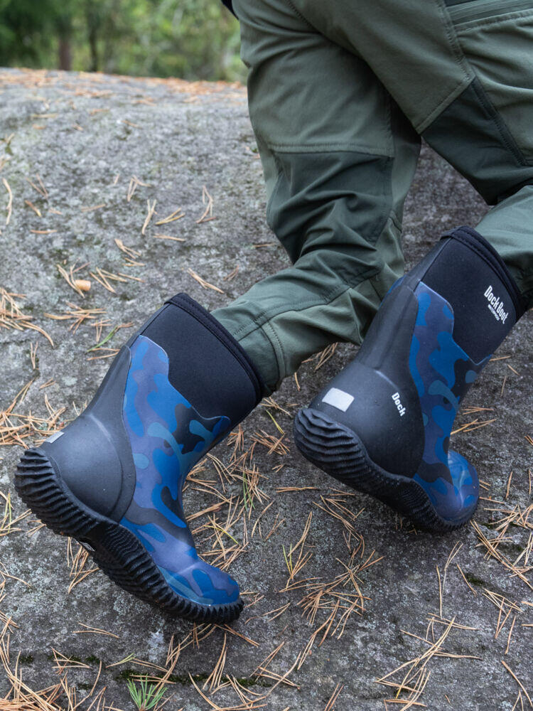 Dock Boot Print allværsstøvler