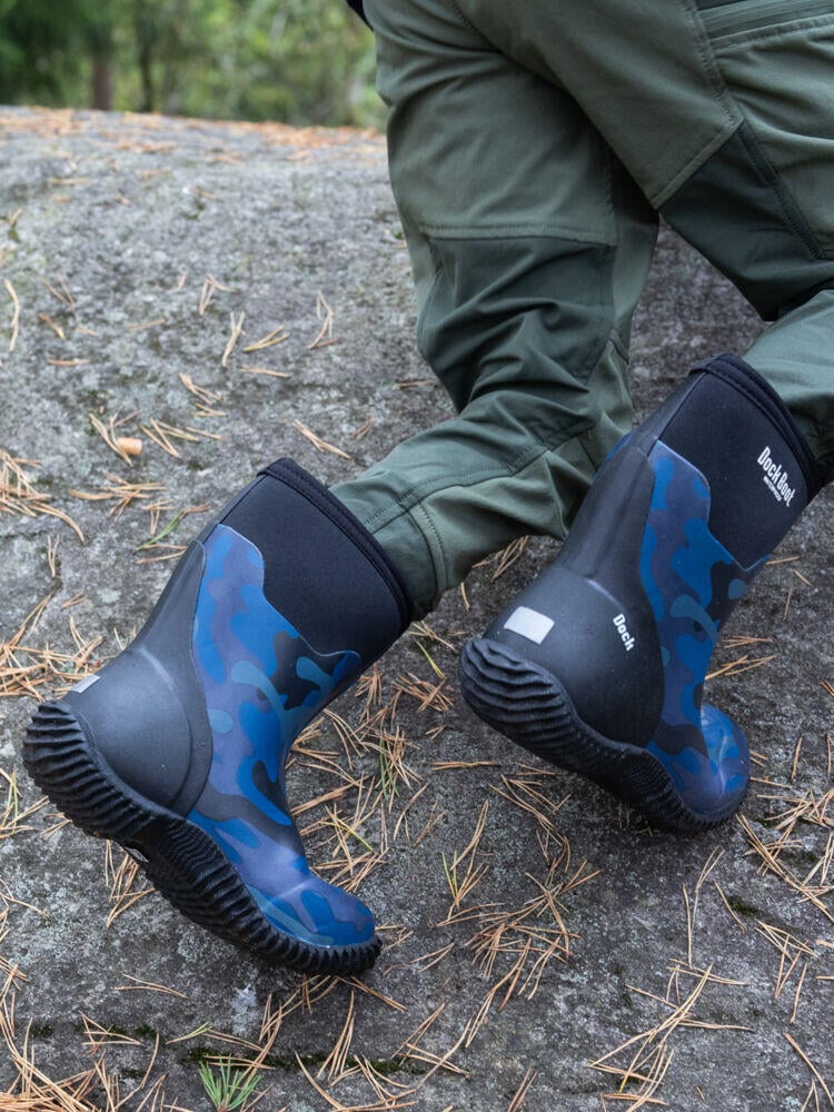 Dock Boot Print allværsstøvler barn