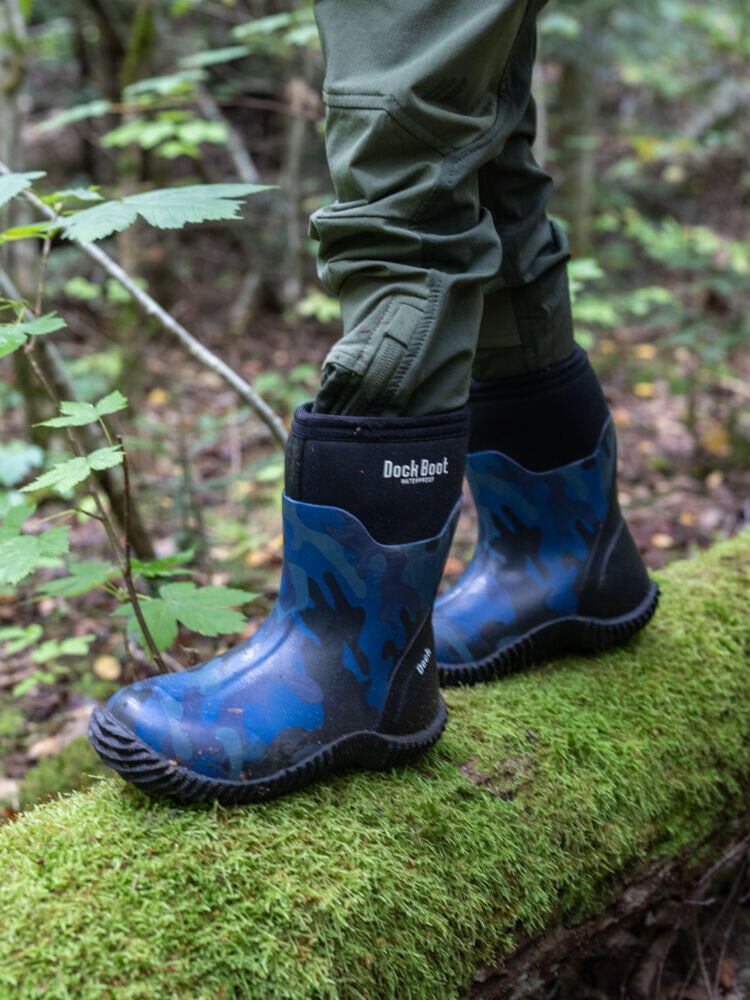 Dock Boot Print allværsstøvler barn