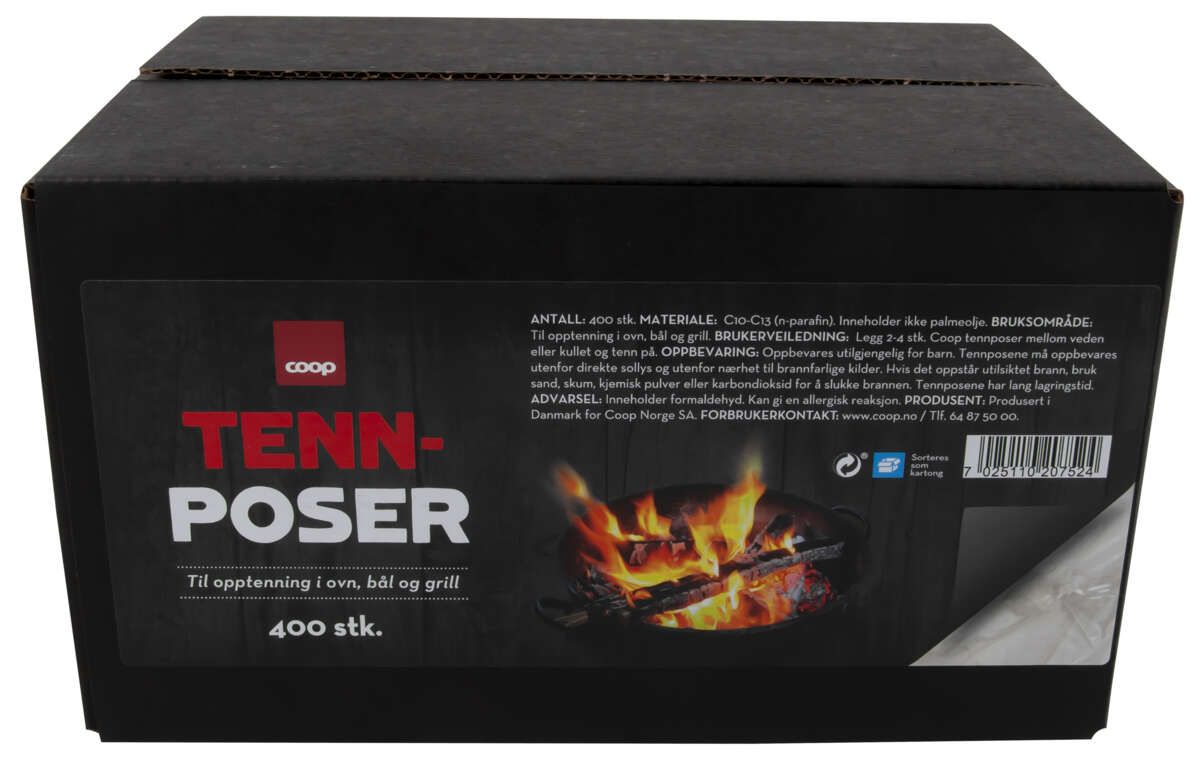 Coop tennposer 400 stk