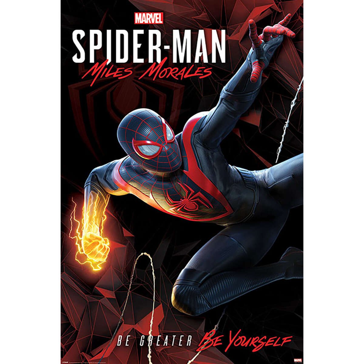 Spider-Man Miles Morales Cybernetc Swing plakat