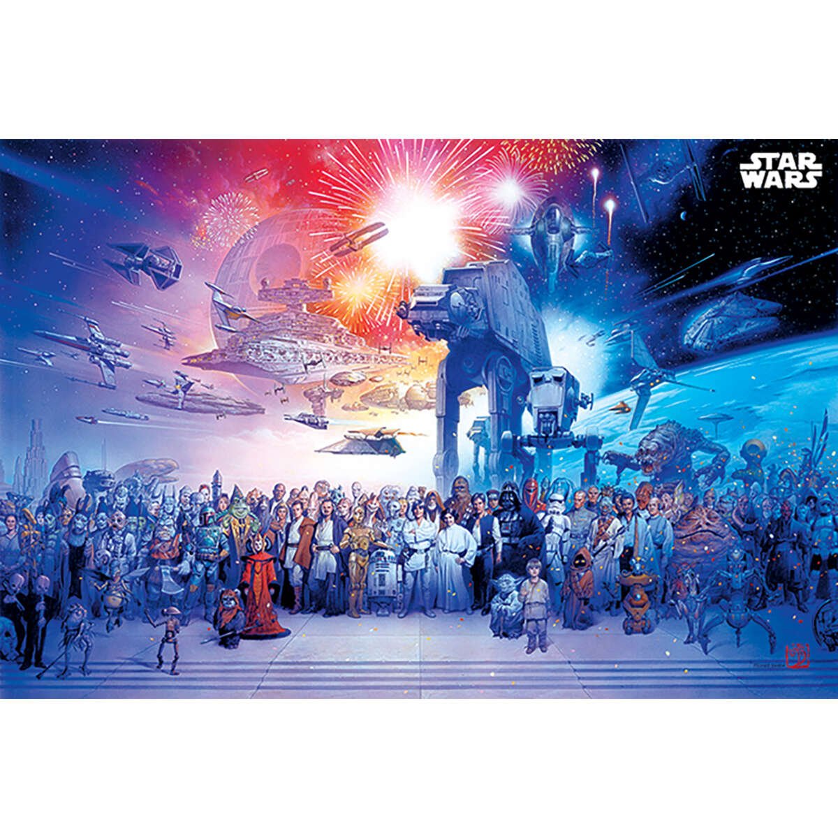 Star Wars Plakat Legacy Characters plakat