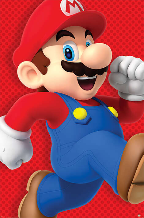 Super Mario Run plakat