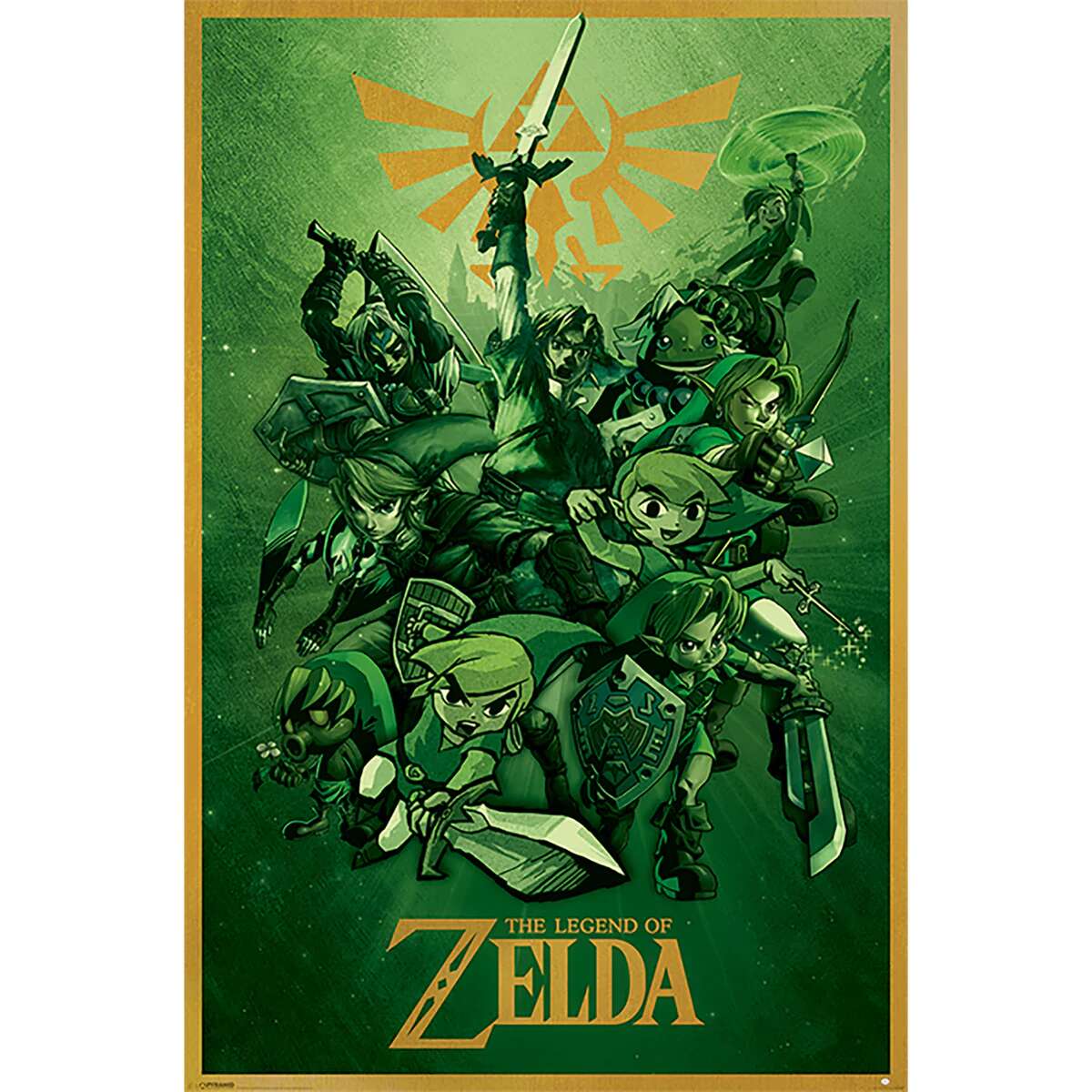 Nintendo The Legend of Zelda Link plakat