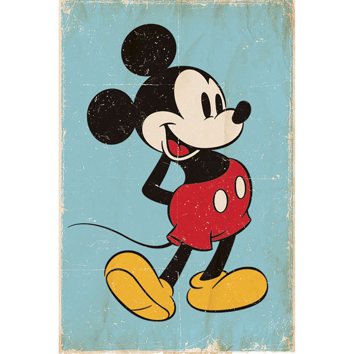Mickey Mouse Retro plakat