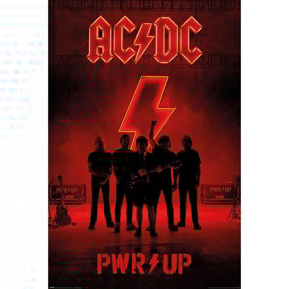 AC/DC PWR UP plakat