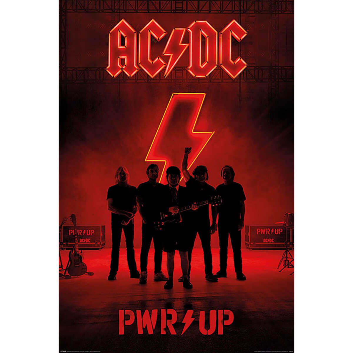 AC/DC PWR UP plakat