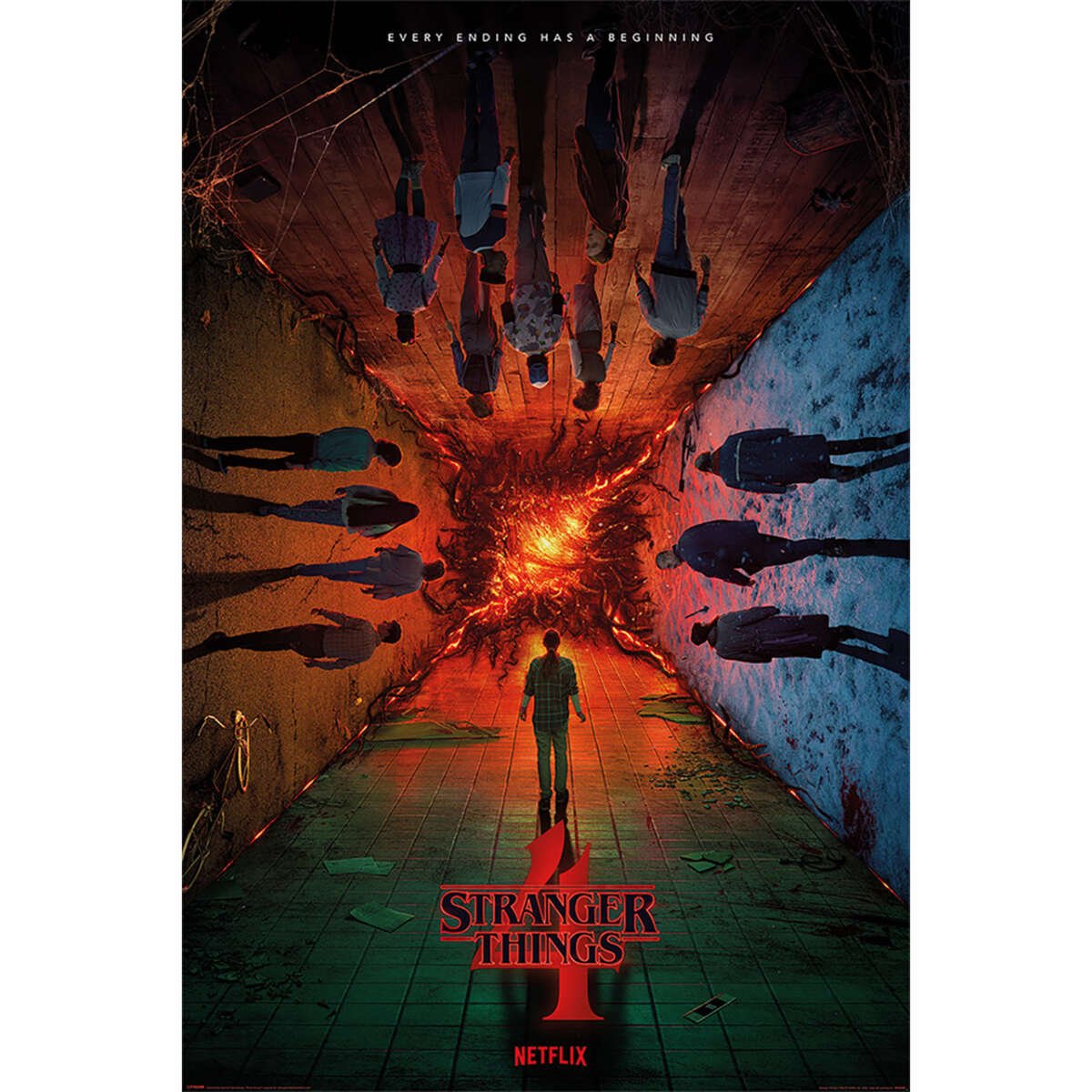 Stranger Things Season 4 plakat
