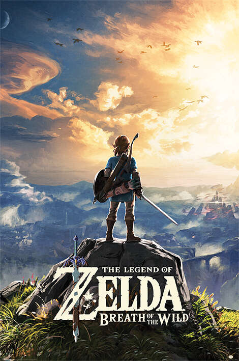 Legend of Zelda - Breath of the Wild plakat