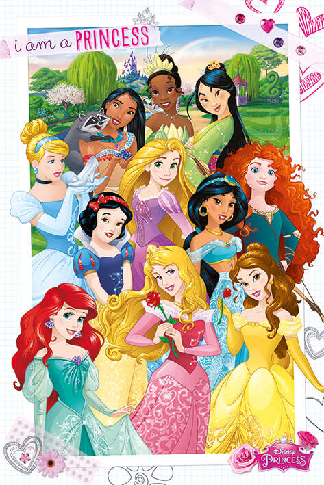 Disney Princess (I Am A Princess) plakat