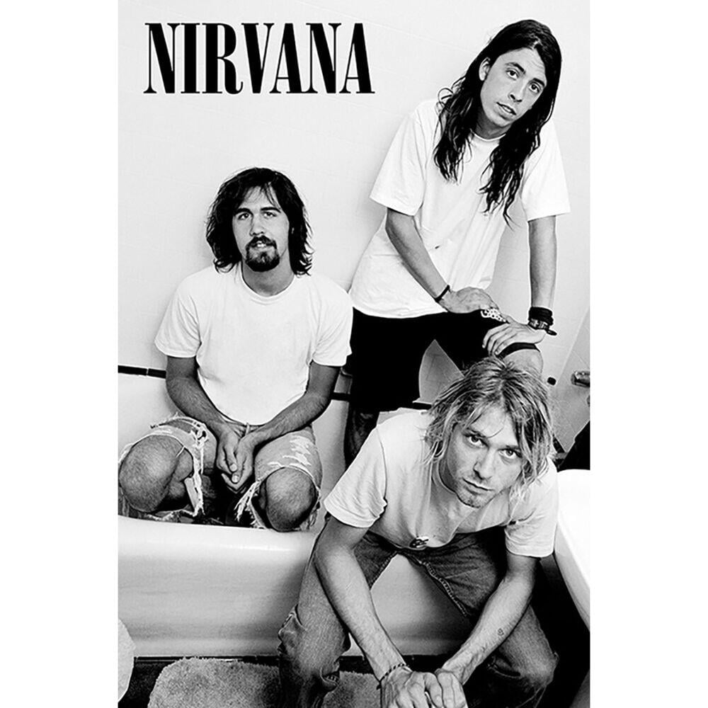Nirvana Bathroom plakat