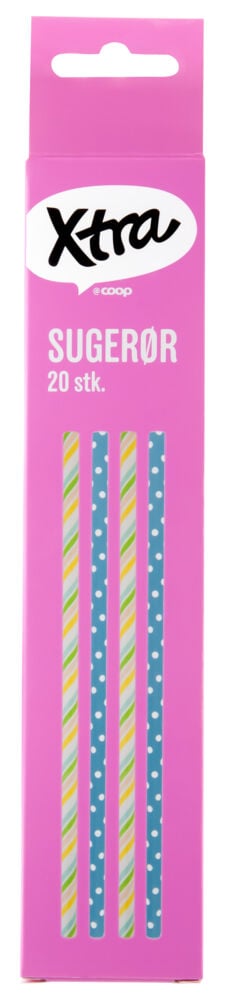 Sugerør 20pk