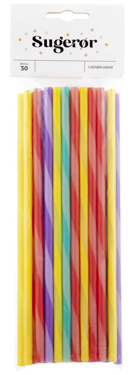 Sugerør 30pk