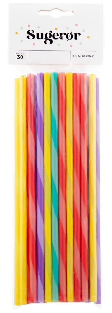 Sugerør 30pk