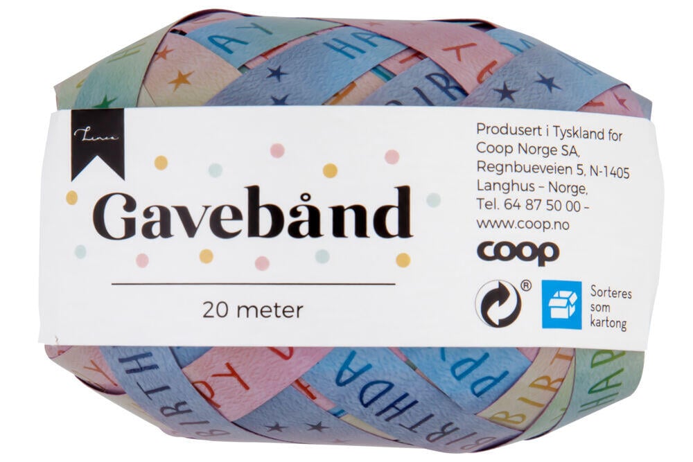 Gavebånd 20m