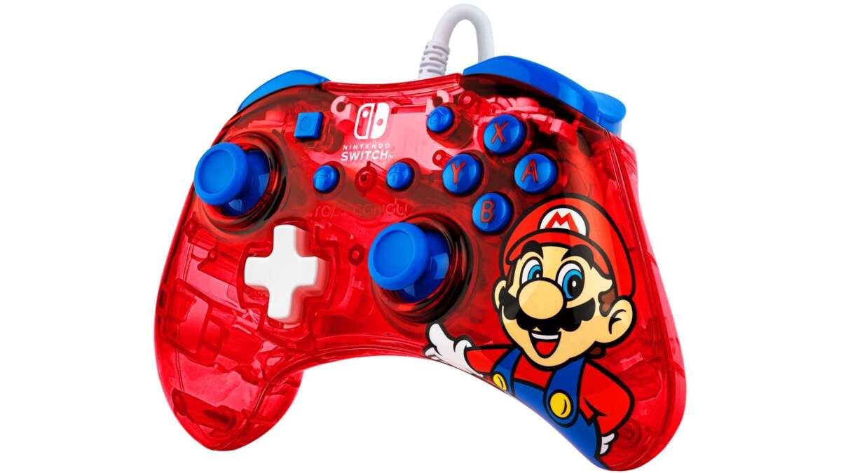 Rock Candy Mario kontroller for Nintendo Switch™