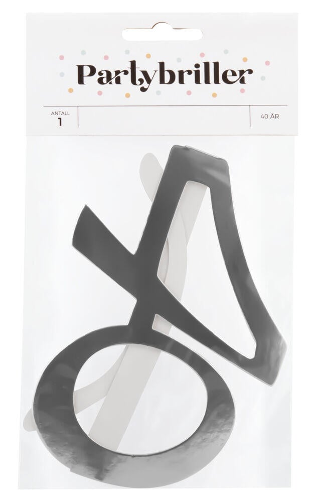Partybriller 40 år