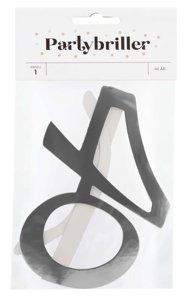 Partybriller 40 år