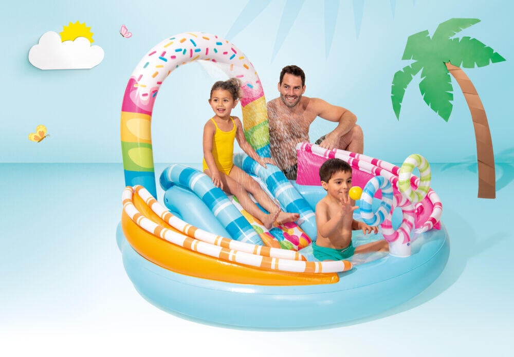 INTEX® Candy basseng med vannsklie
