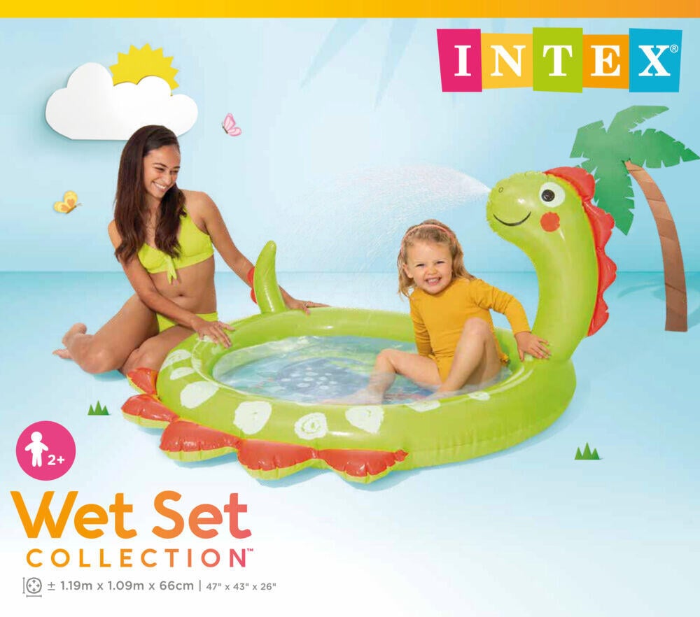 INTEX® Dinosaur plaskebasseng