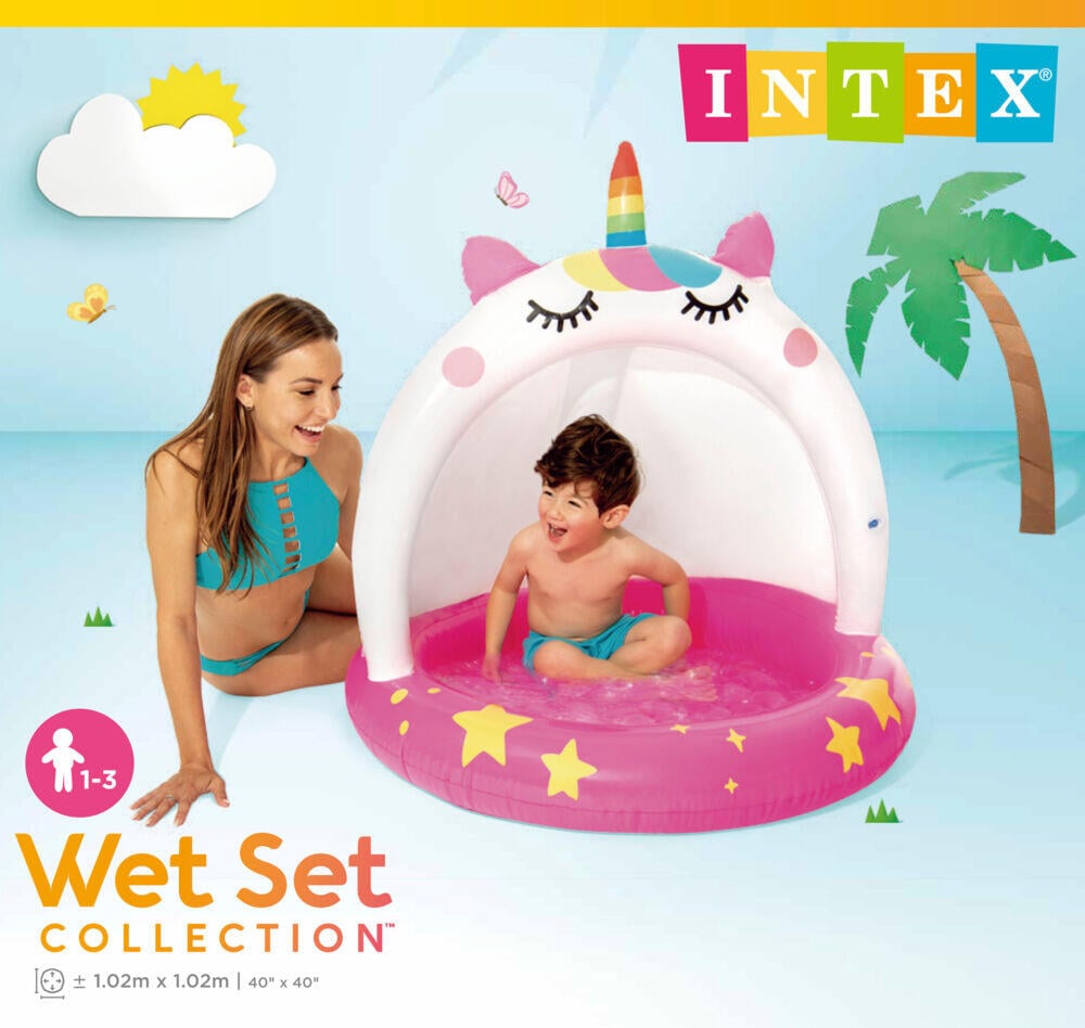 Intex Caticorn plaskebasseng