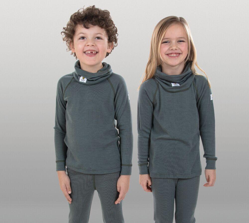 Janus ullsett i eske barn