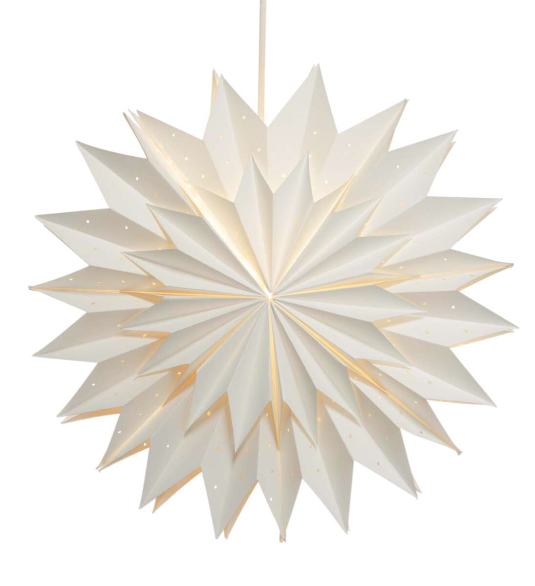 Advetstjerne papirklipp 45 cm