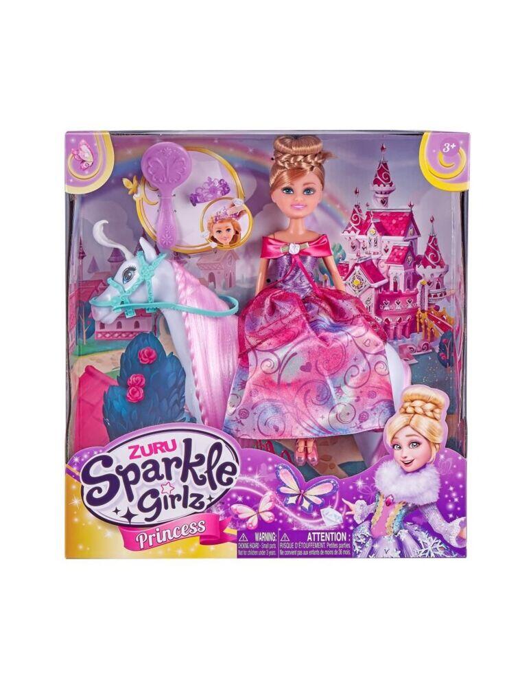Sparkle Girlz prinsesse med hest