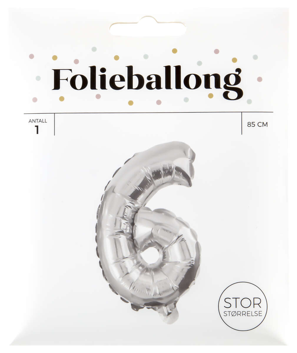 Folieballong H: 85 cm