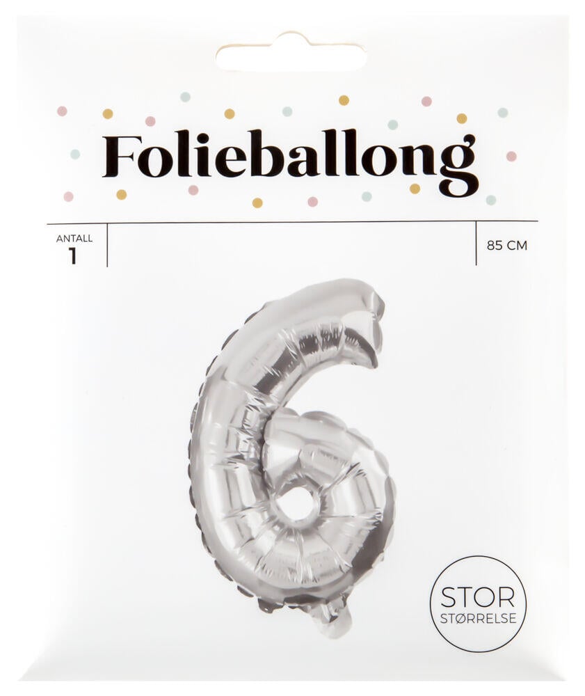 Folieballong H: 85 cm