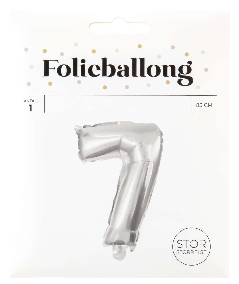 Folieballong H: 85 cm