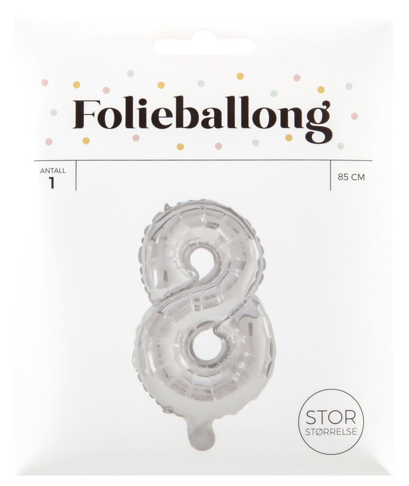 Folieballong H: 85 cm